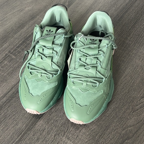 ADIDAS Originals OZWEEGO ZIP GZ2646 Green Size 8 NWT - Picture 4 of 7